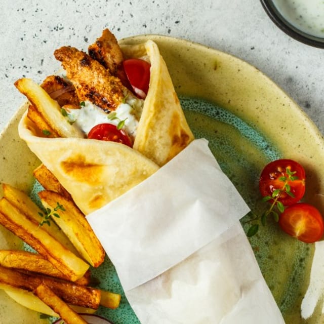 Gyro Sandwich.