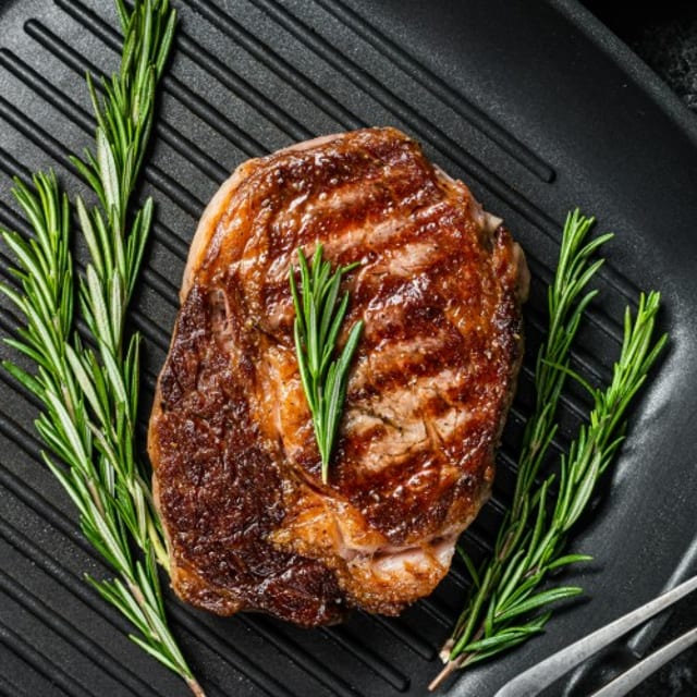 Ribeye Steak.