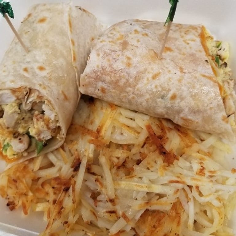 Delicious Breakfast Burrito