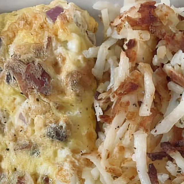 Meat Lovers Omlette.