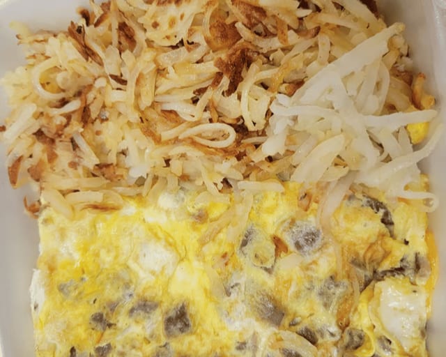 Sausage Omelettes.