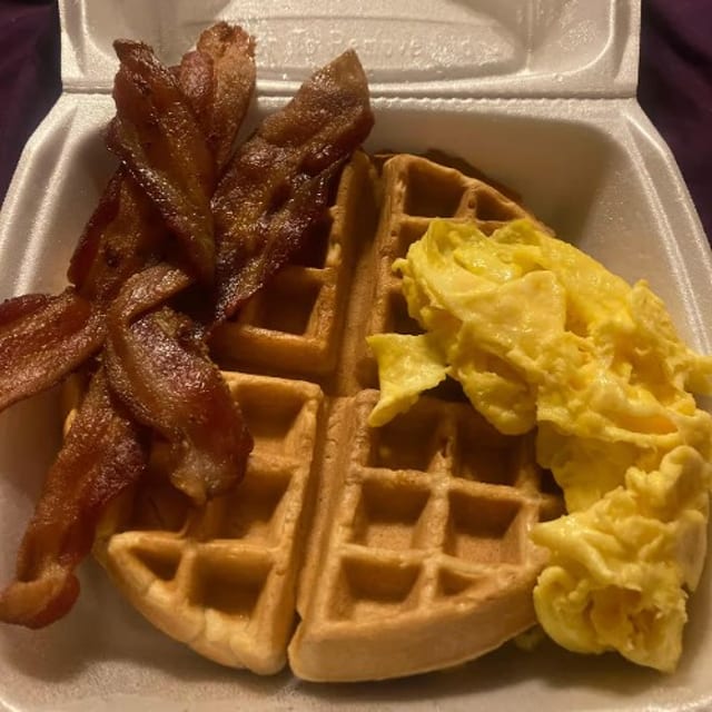 Waffle Breakfast.